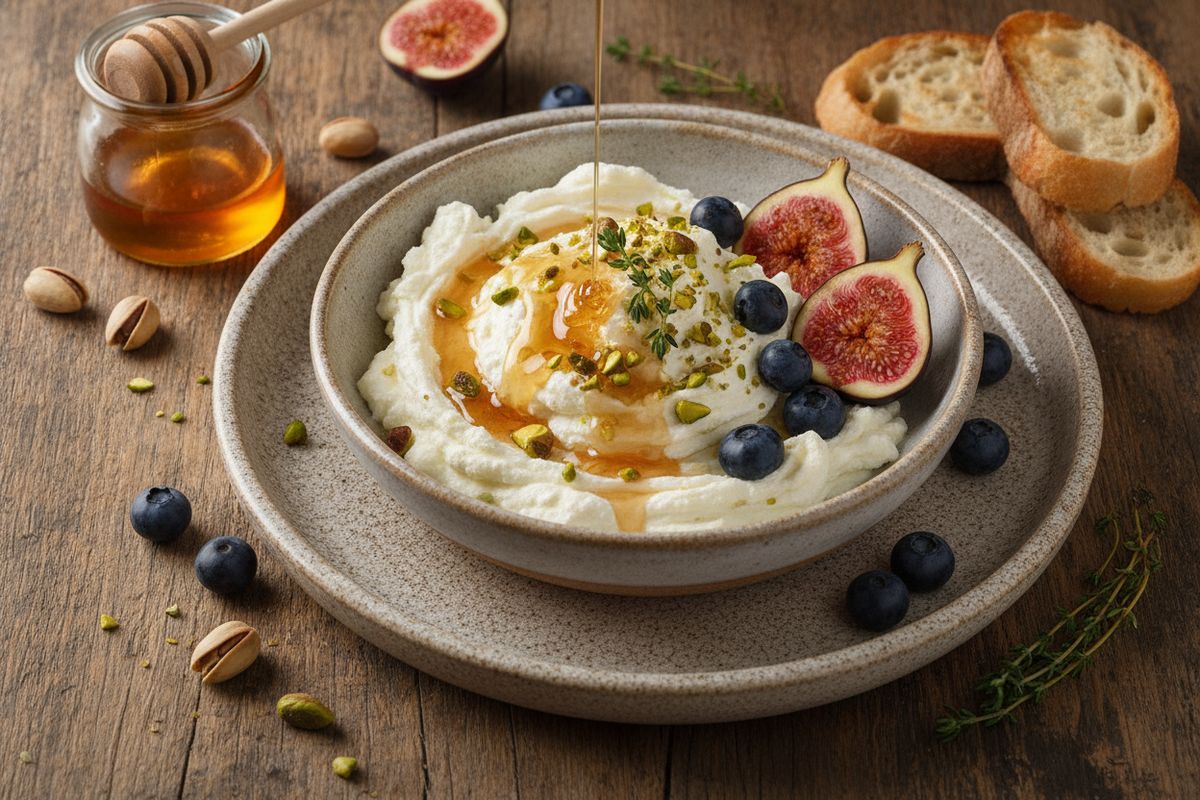 Kermainen Vatkattu Ricotta Hunajalla | Makeatherkut