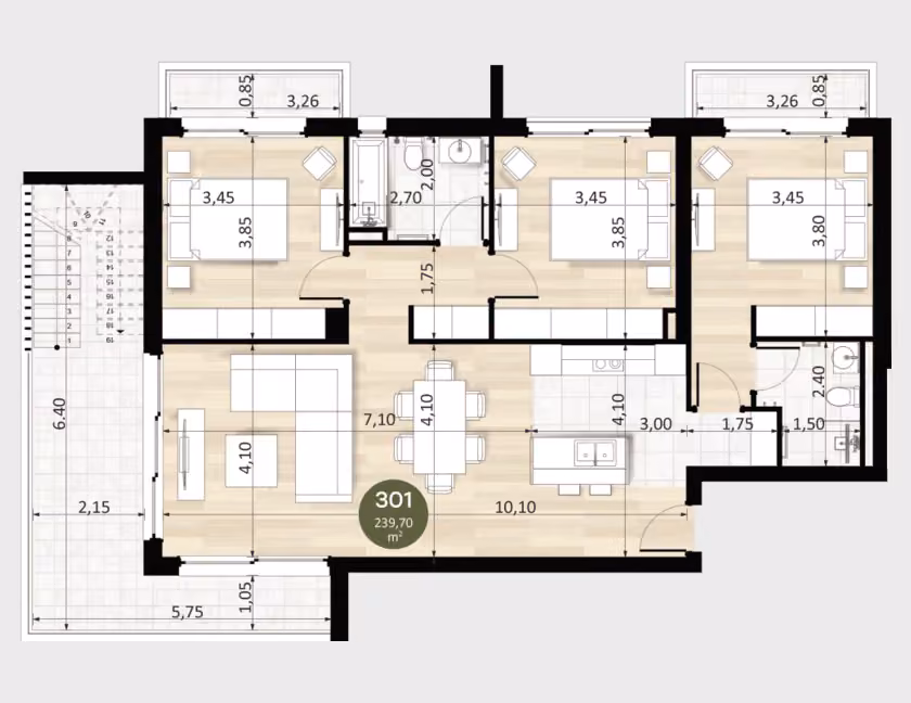 GARDEN SQUARE 301B