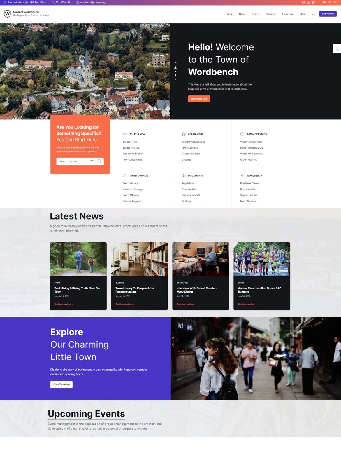 council website