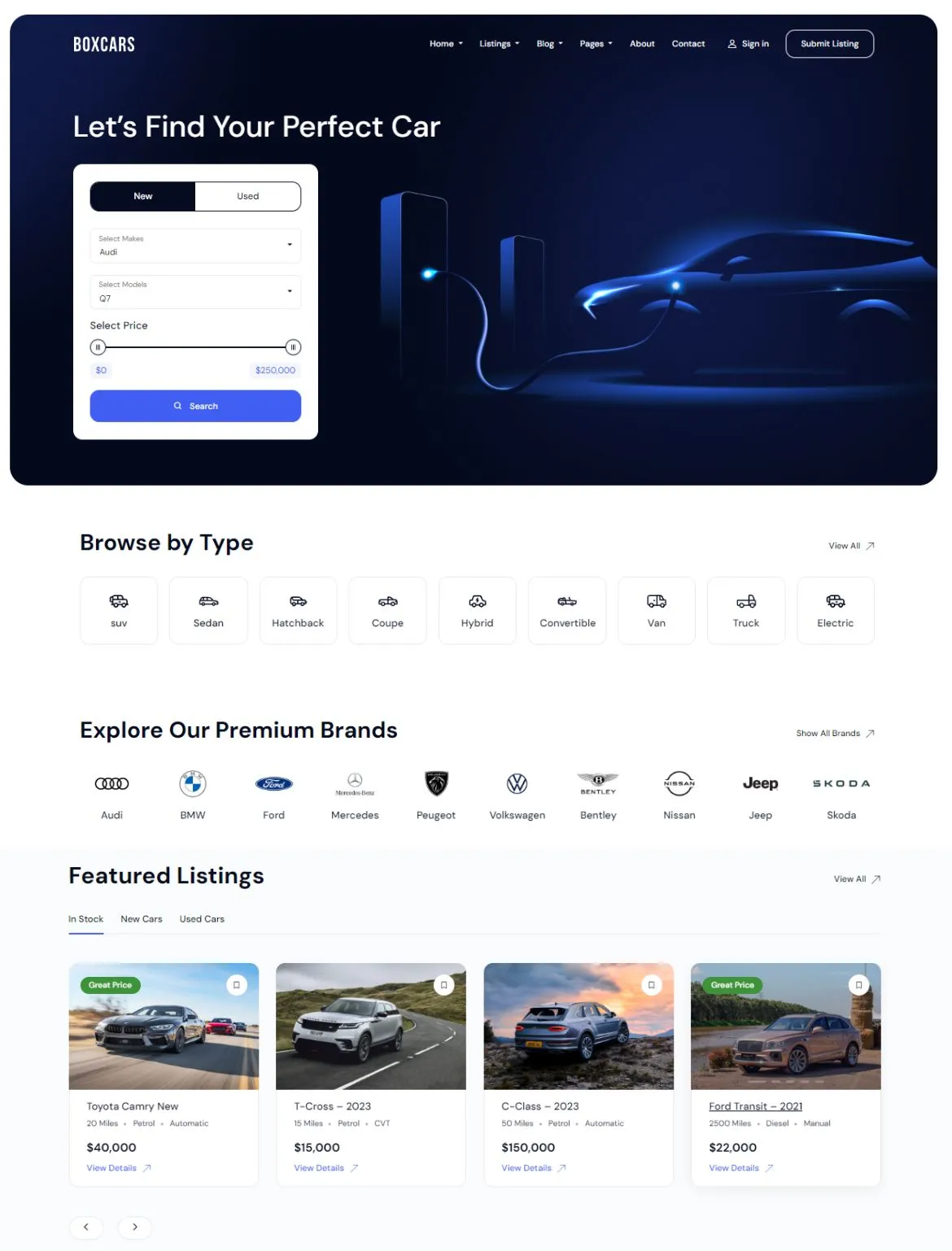 auto web design