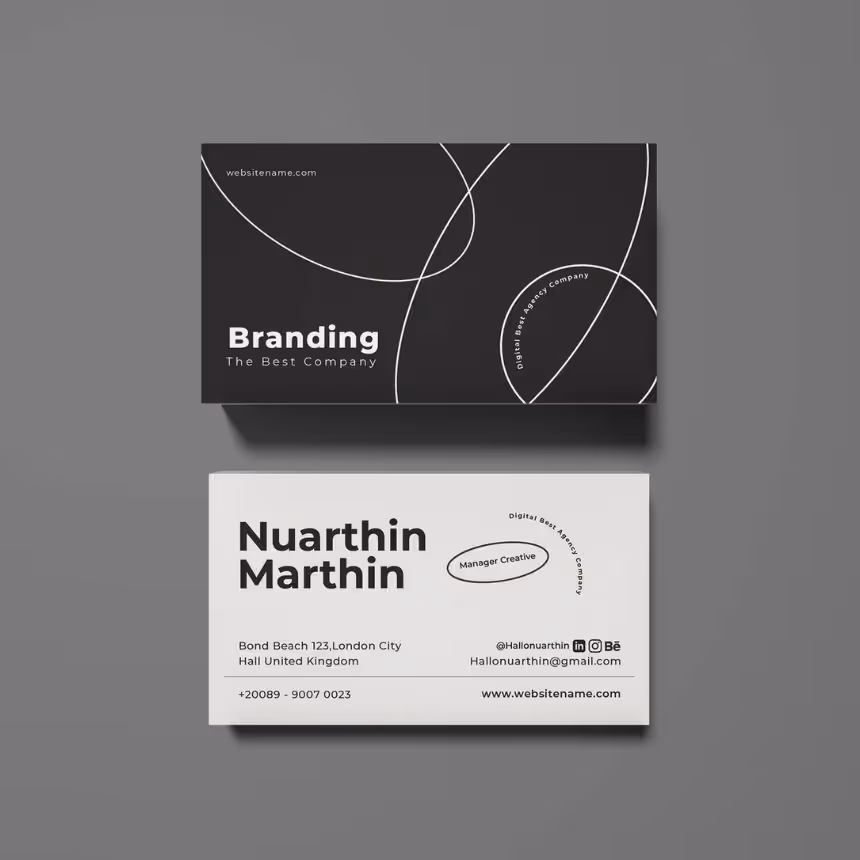 business card Branding