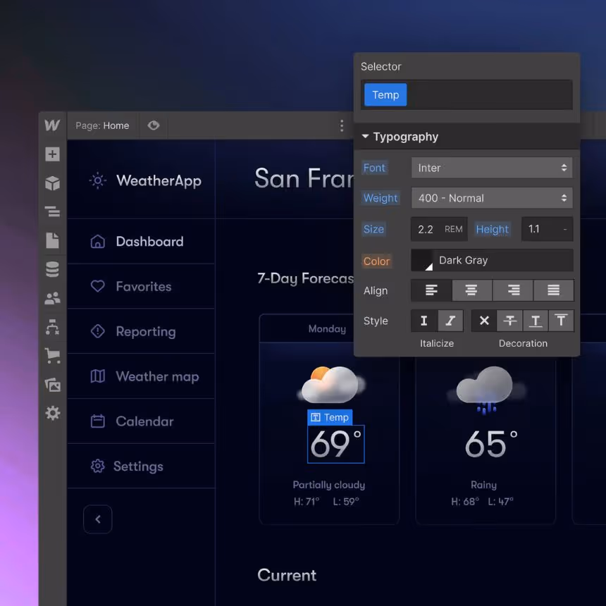 webflow agency