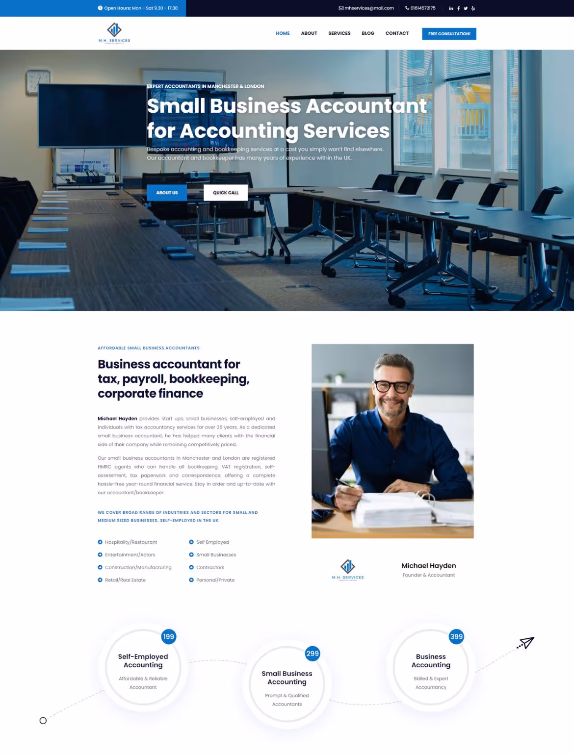 website for accountants