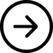 Bouton circulaire avec une flèche noire pointant vers la droite au centre.
