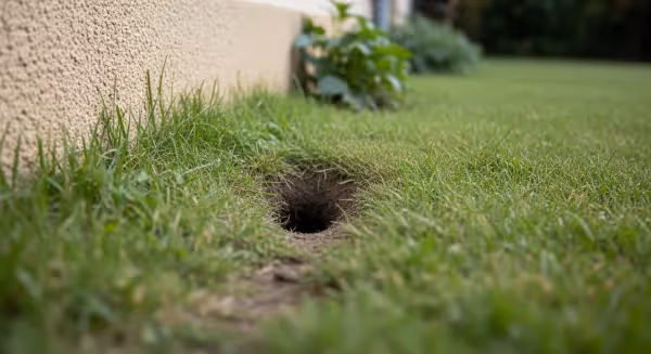 Terrier de rat dans le jardin : Pourquoi le reboucher ne suffit pas (et comment agir)