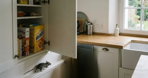 Souris dans la cuisine : Dangers, cachettes et solutions sécurisées