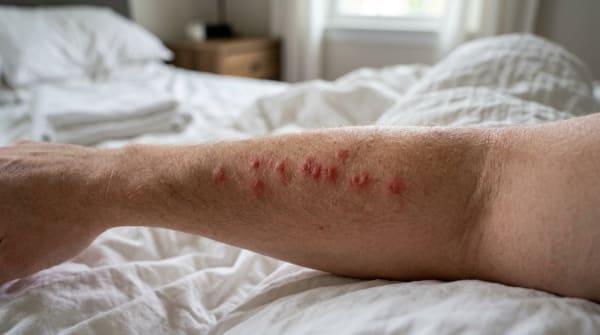 Piqûres de punaises de lit ou puces : 7 différences pour les reconnaître