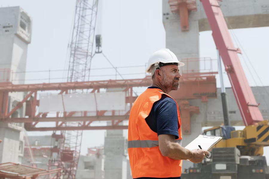 conducteur de travaux tous corps d'état sur chantier