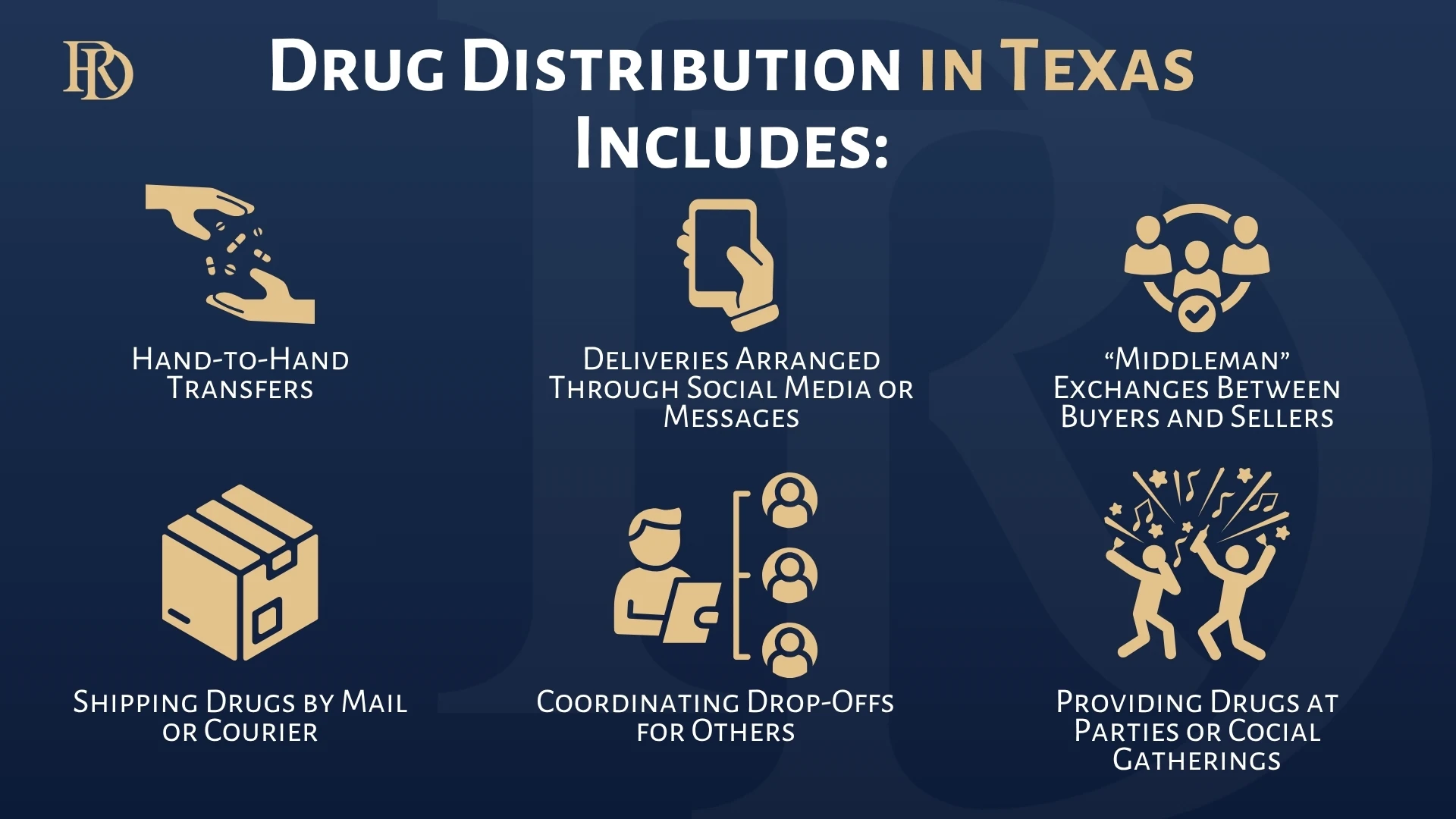 What Is Drug Distribution Under Texas Law?