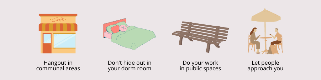 tips on making friends in uni artwork 3