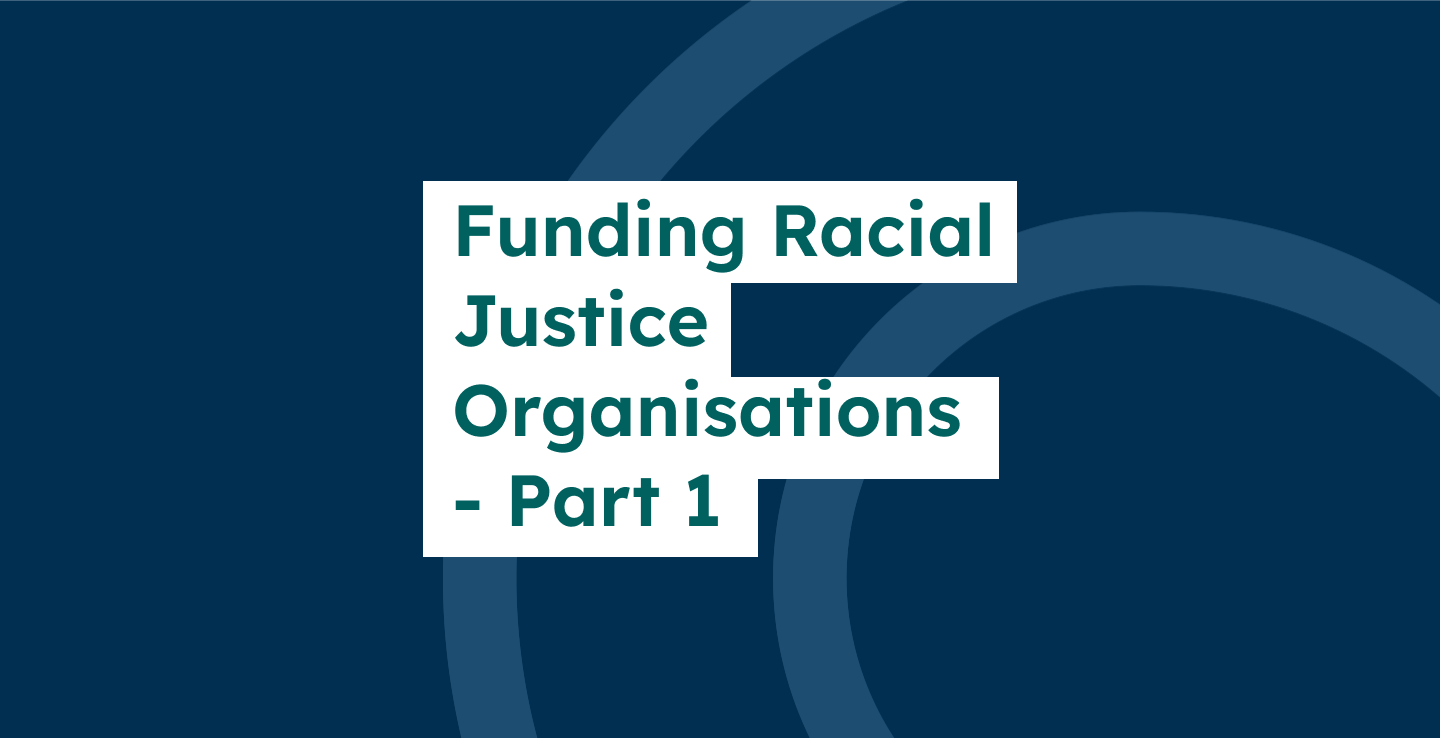 Too Big, Too Small: The Funding Trap Facing Racial Justice Organisations – Part 1  