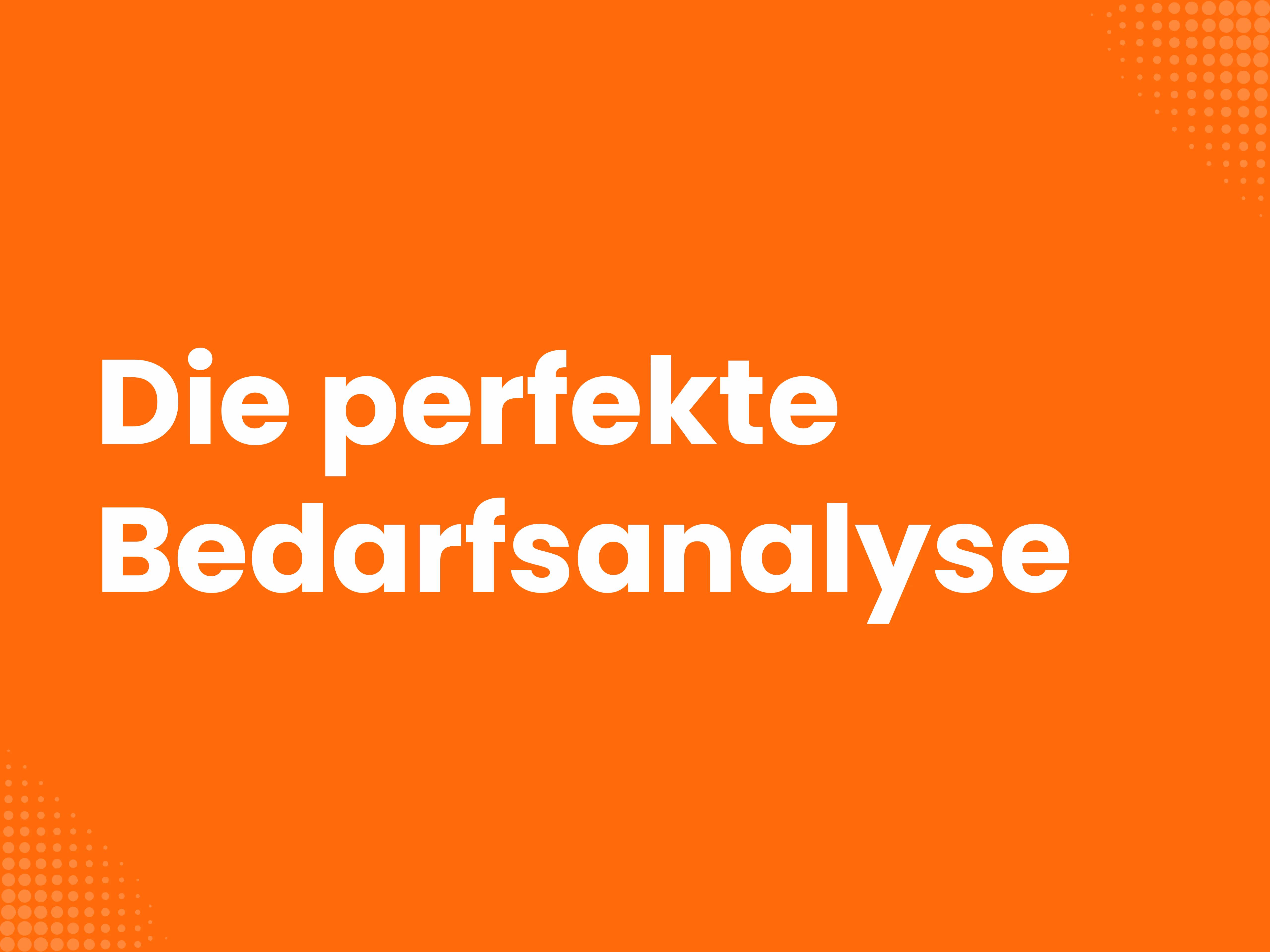 Titelbild zum Blogartikel: Bedarfsanalyse Methoden für erfolgreiche Verkaufsgespräche