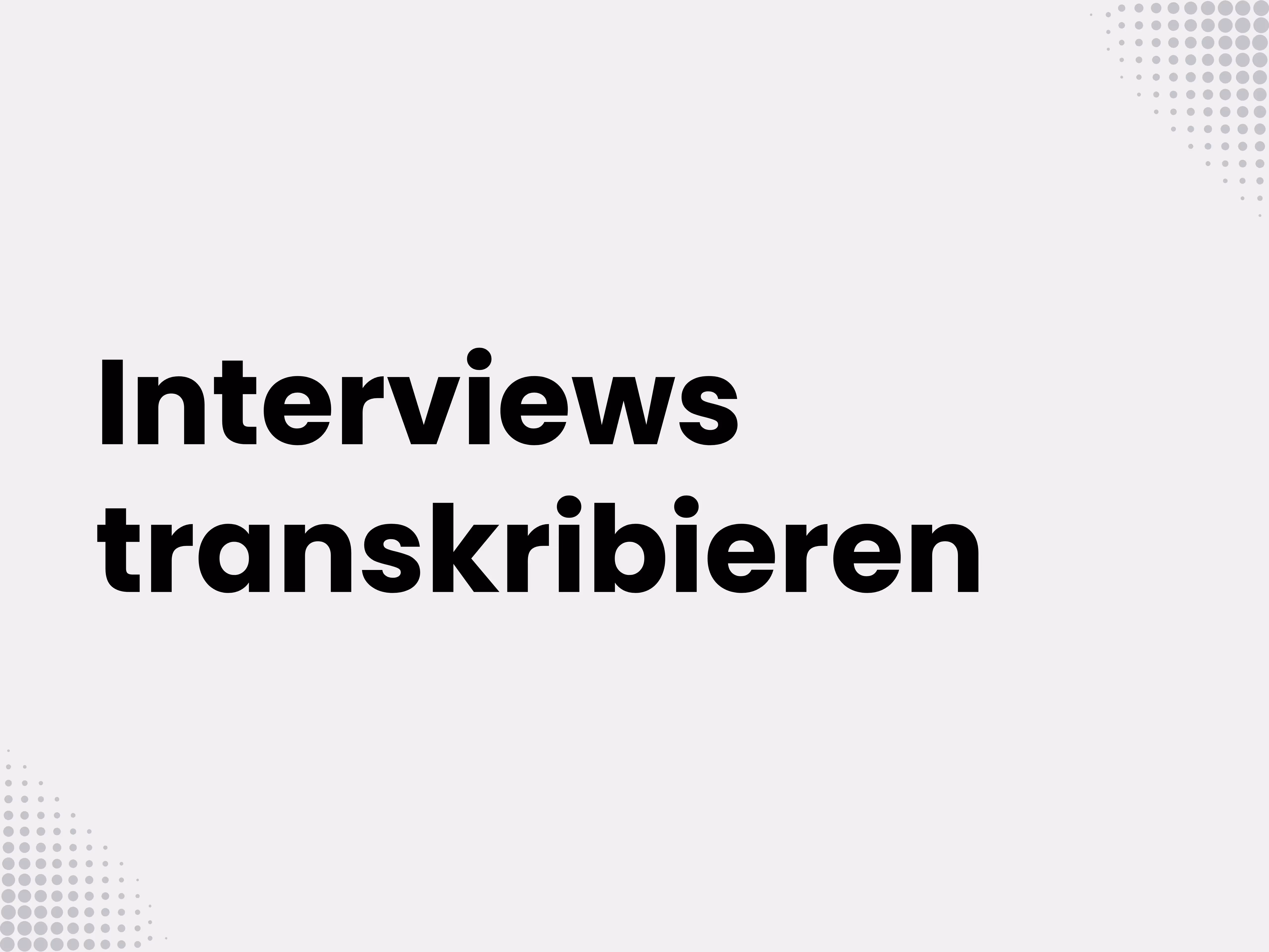 Titelbild zum Blogartikel: Interviews transkribieren (für Unternehmen + Arbeitnehmer)