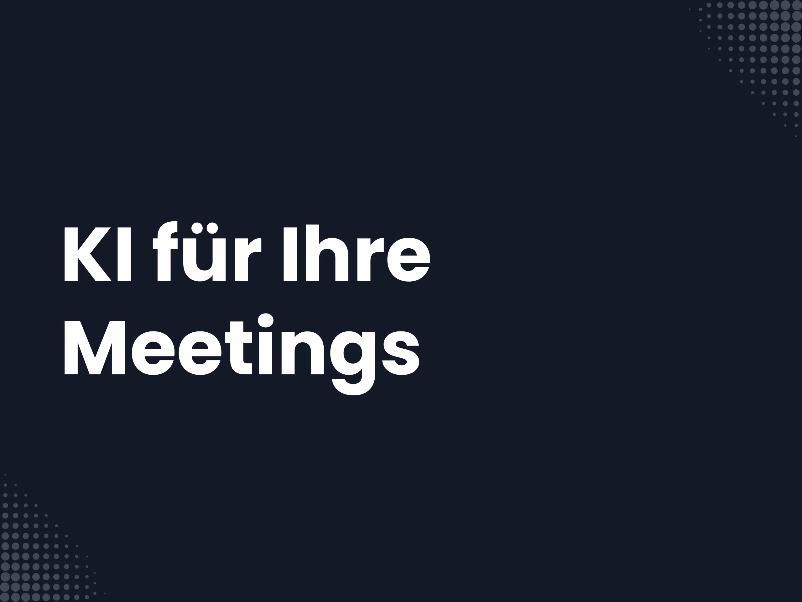 Titelbild zum Blogartikel: Wie KI-Zusammenfassungen deine Meeting-Analysen verbessern