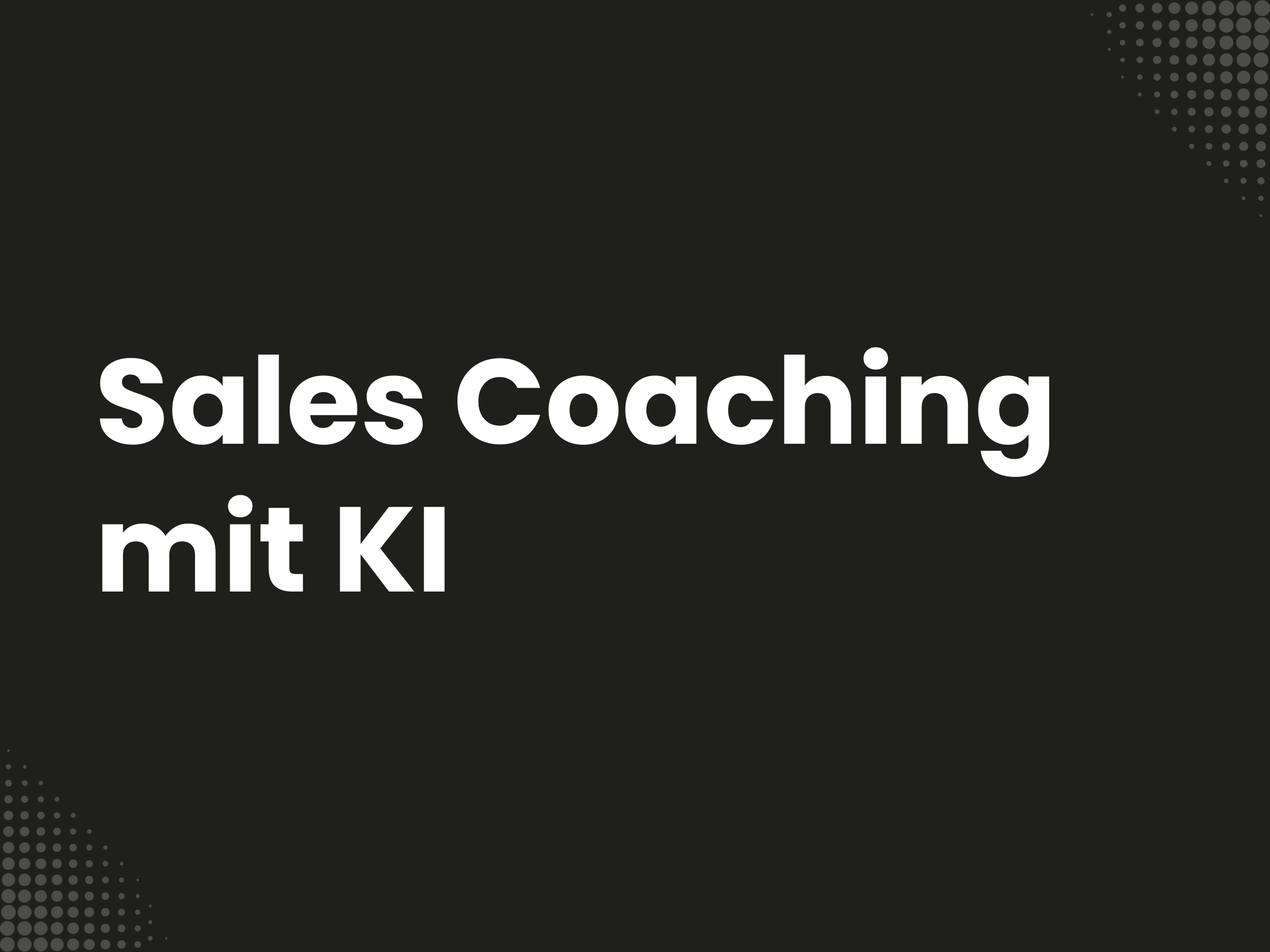 Titelbild zum Blogartikel: Sales Coaching mit KI: Wie datenbasierte Gesprächsanalyse den Vertrieb verbessert |…