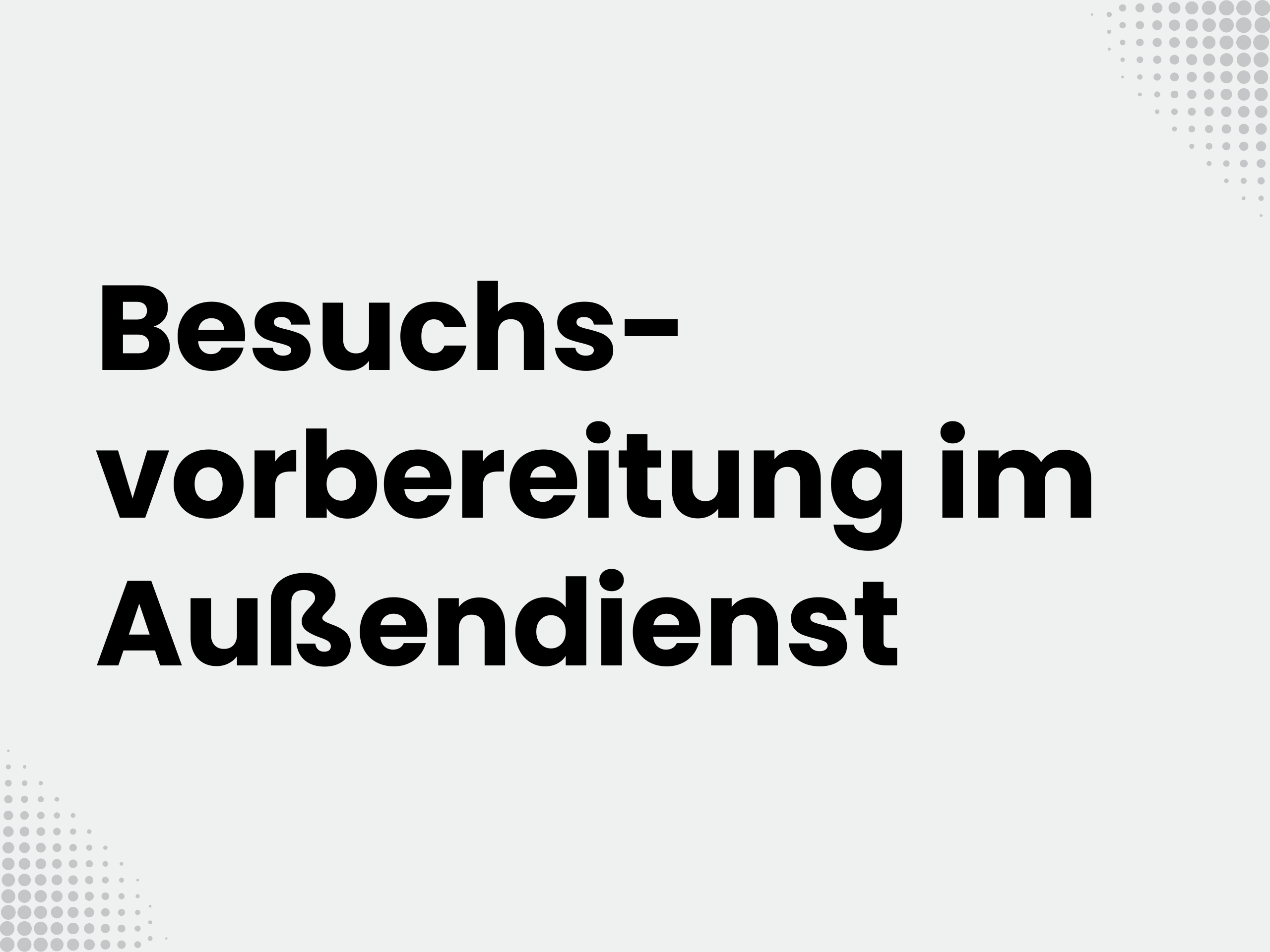 Titelbild zum Blogartikel: Besuchsvorbereitung im Außendienst: Checkliste, Ablauf & Best Practices für bessere…