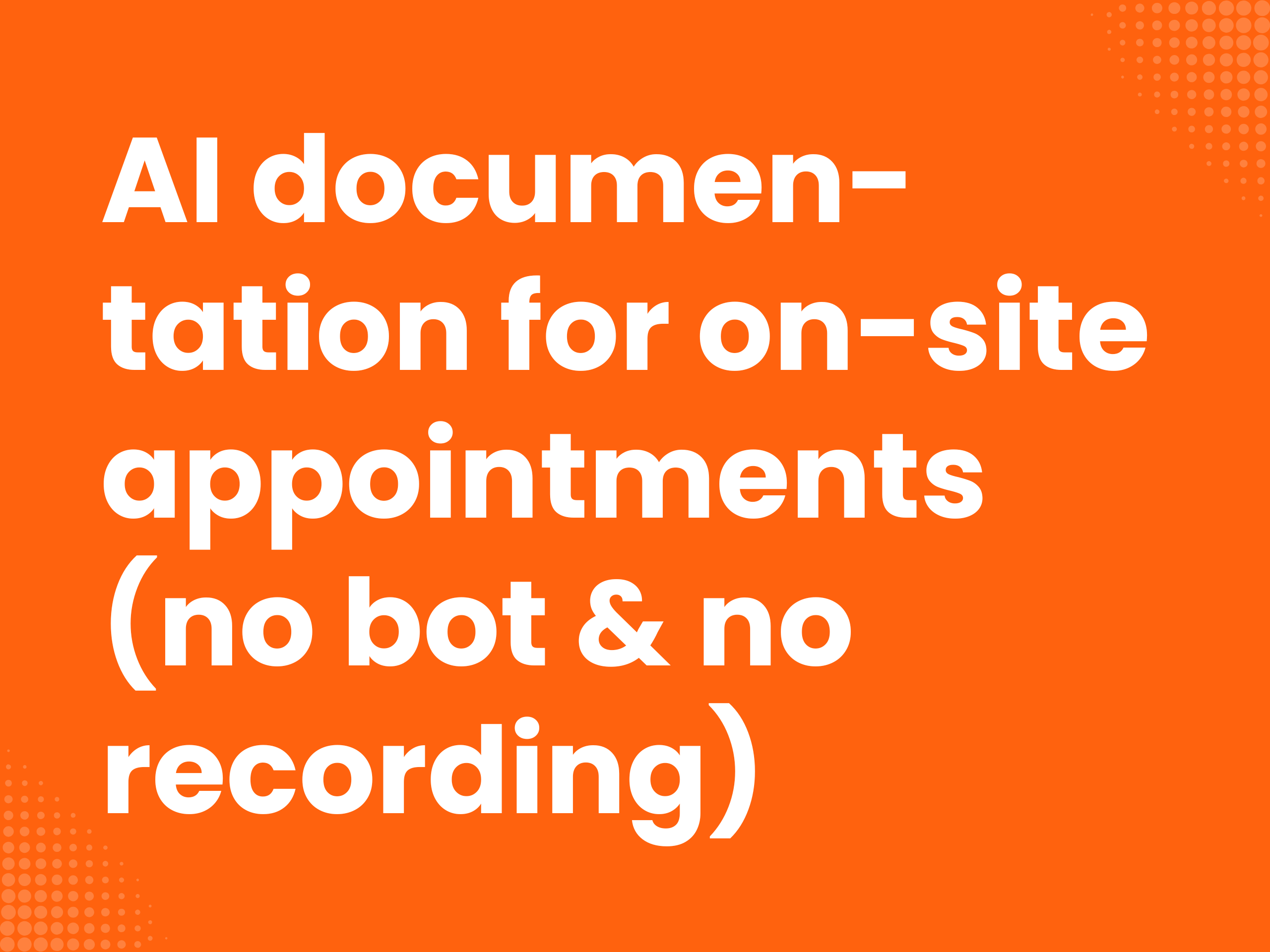 Cover image for the blog article: Field sales playbook: AI documentation for on-site appointments (without bot &…