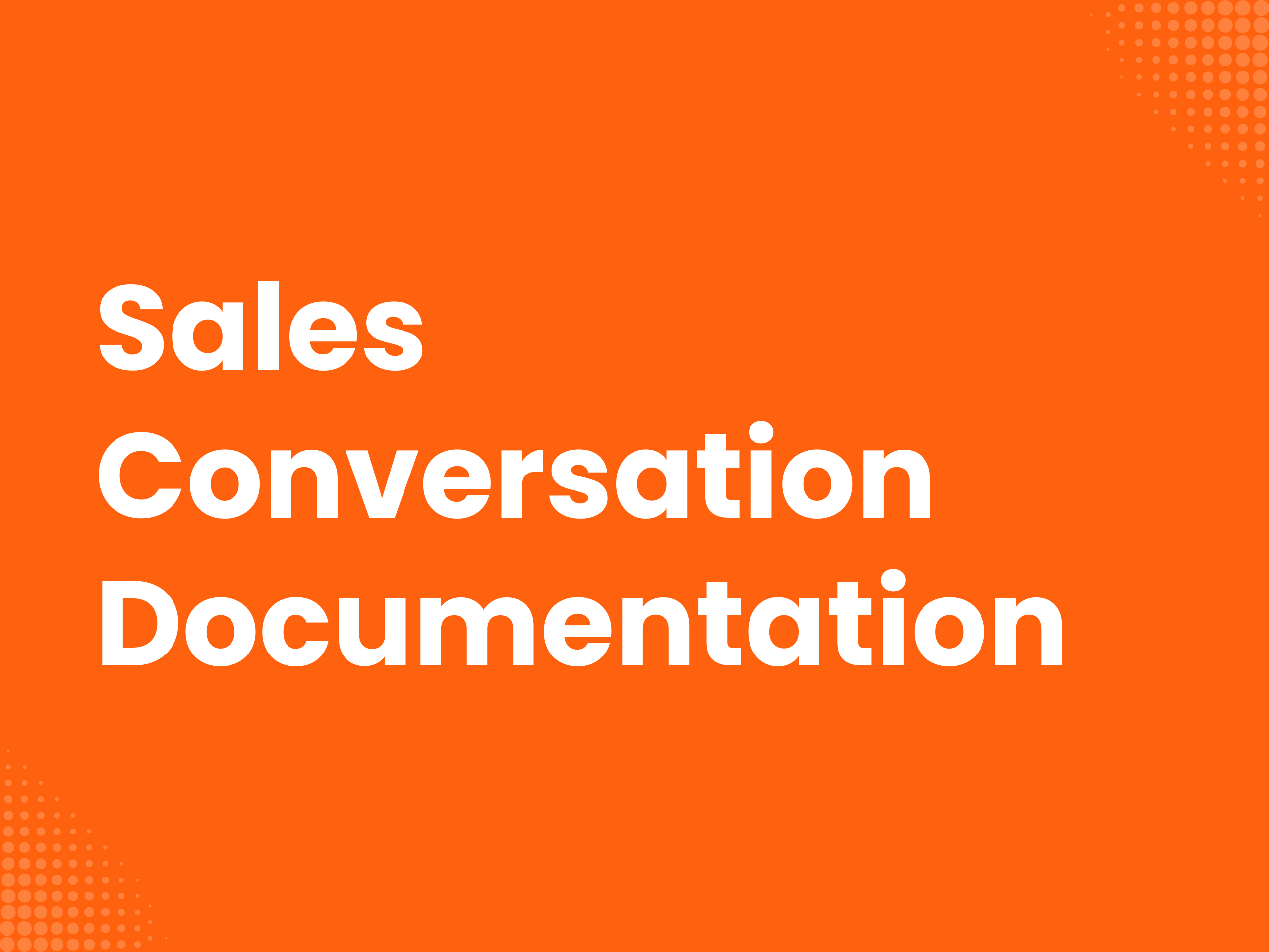Cover image for the blog article: What Is Sales Conversation Documentation? Benefits, Methods, and Tools