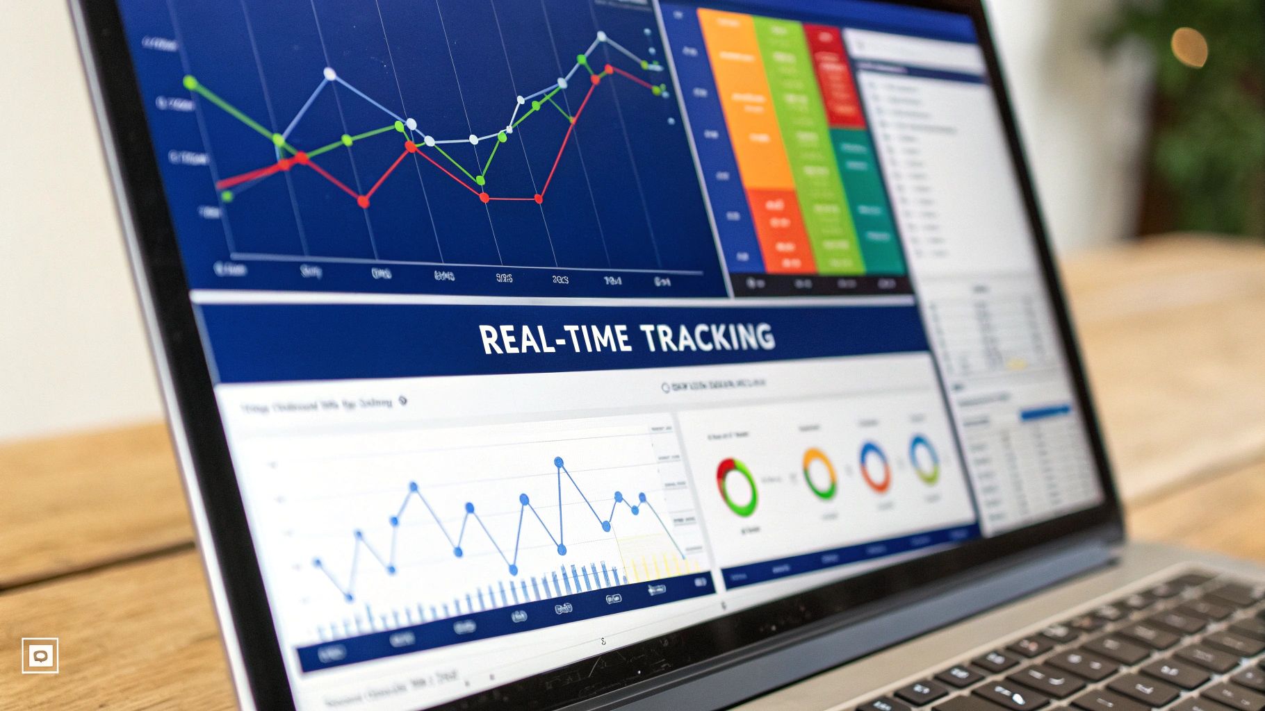 Infographic showing key data about Real-Time Performance Tracking