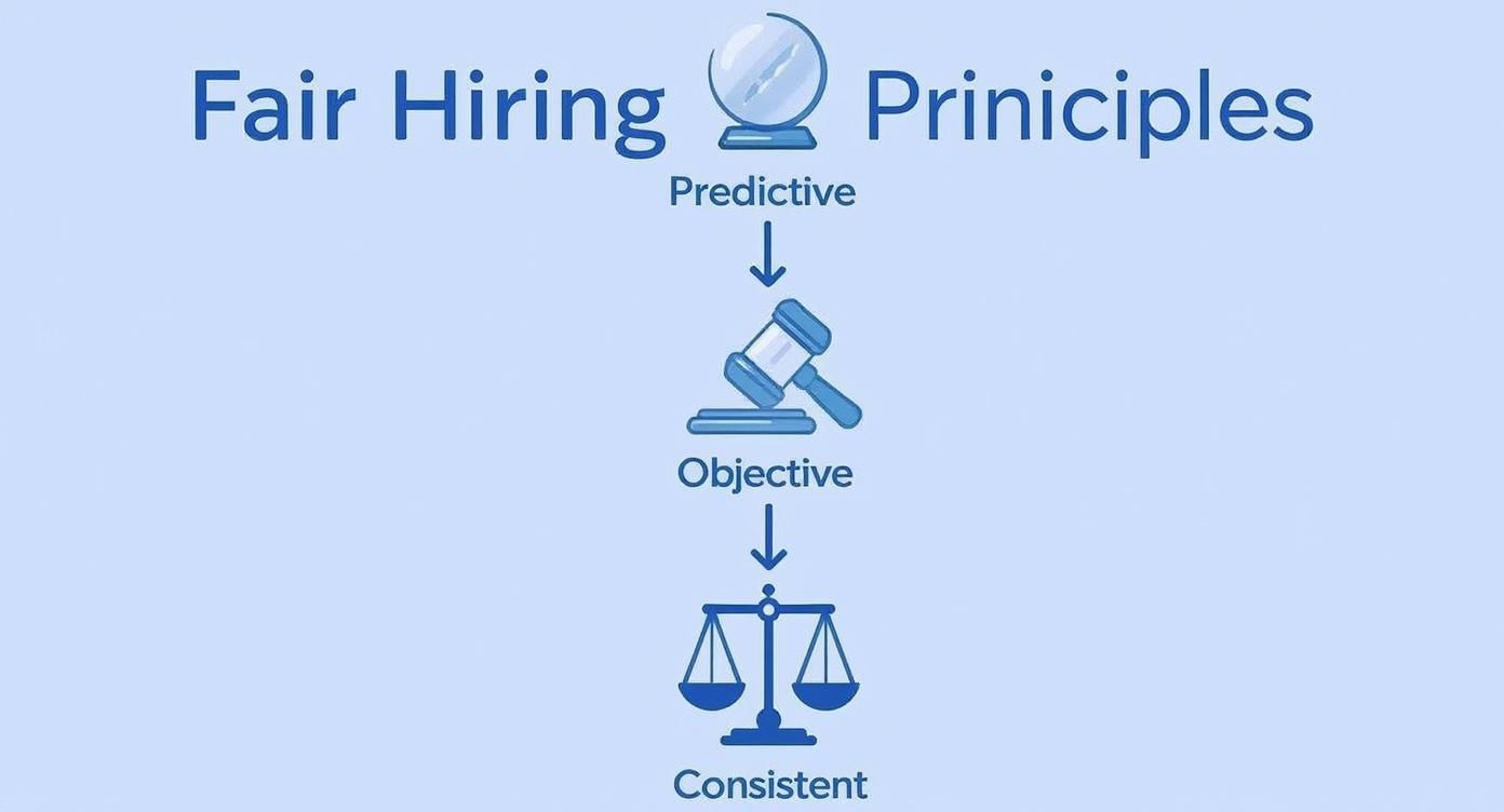 Infographic about what is competency based interviewing