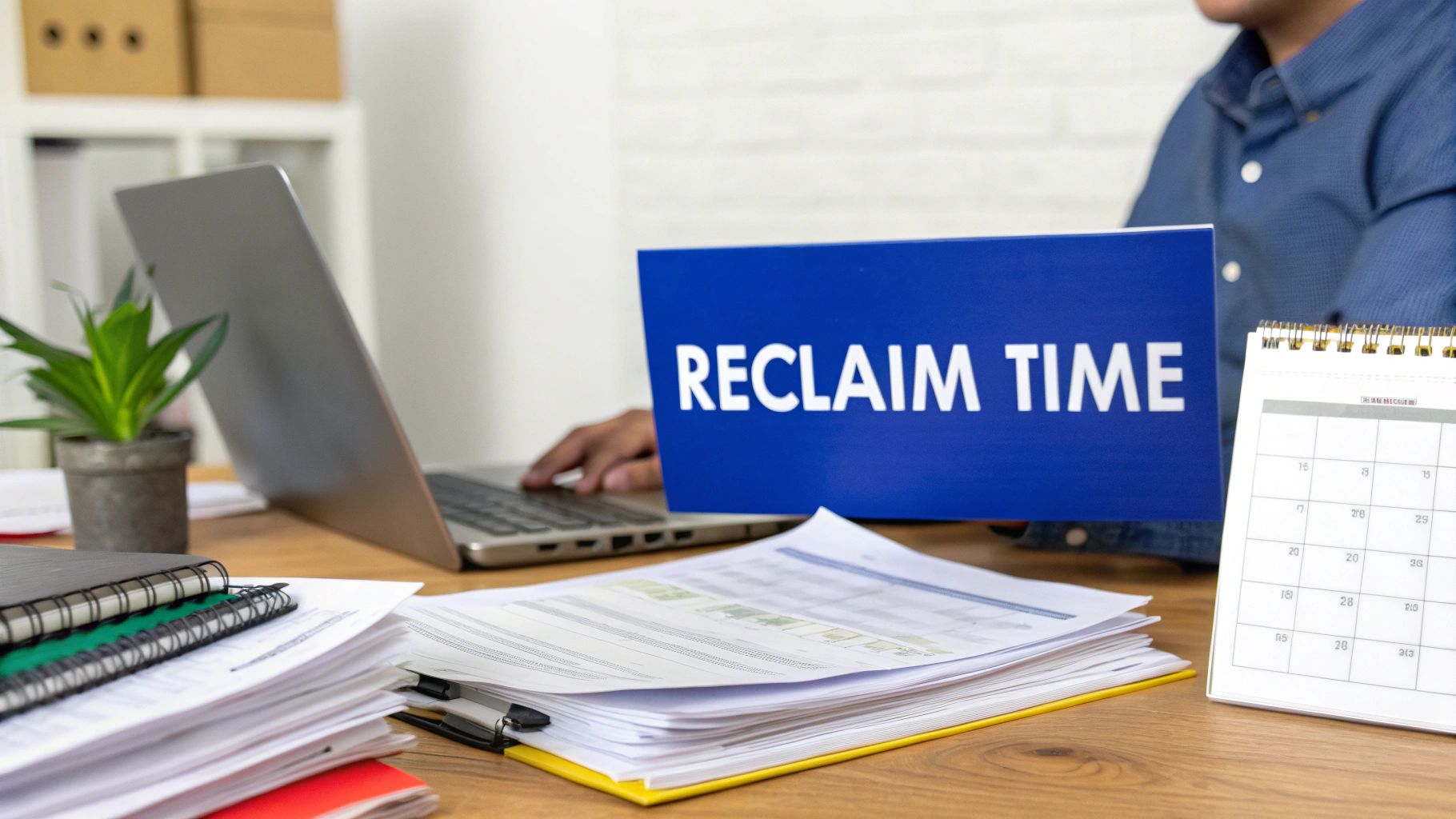 A business owner looking thoughtfully at a laptop, considering the next steps for their company's growth.