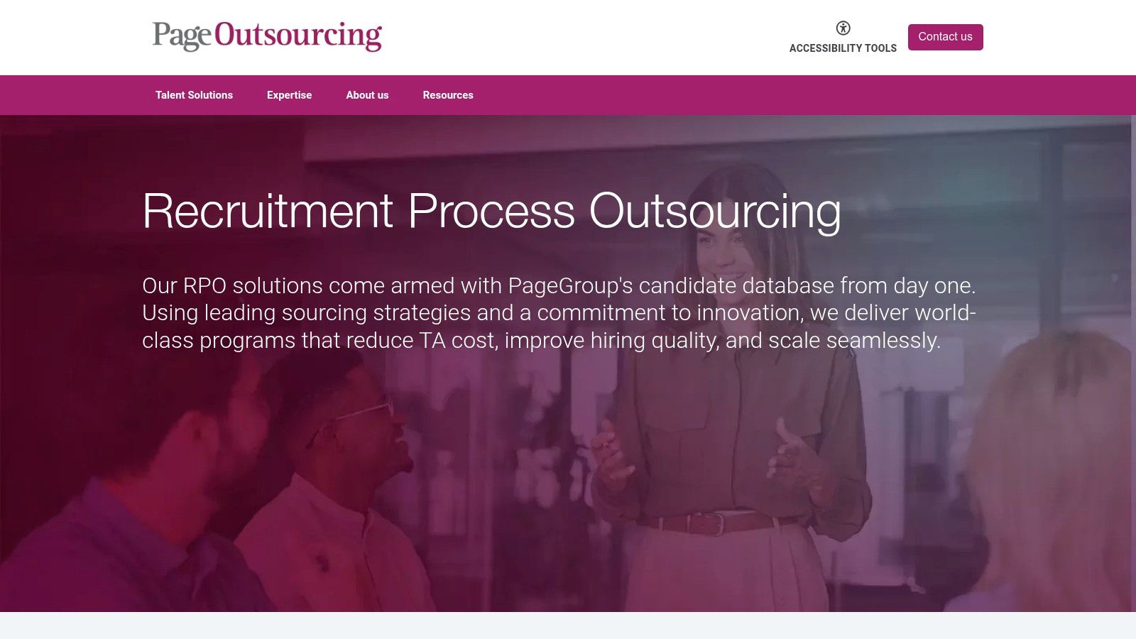 Page Outsourcing / Page Resourcing (PageGroup)