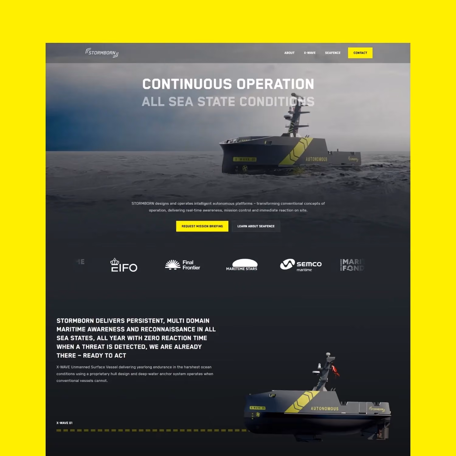 Startup Maritime Defence