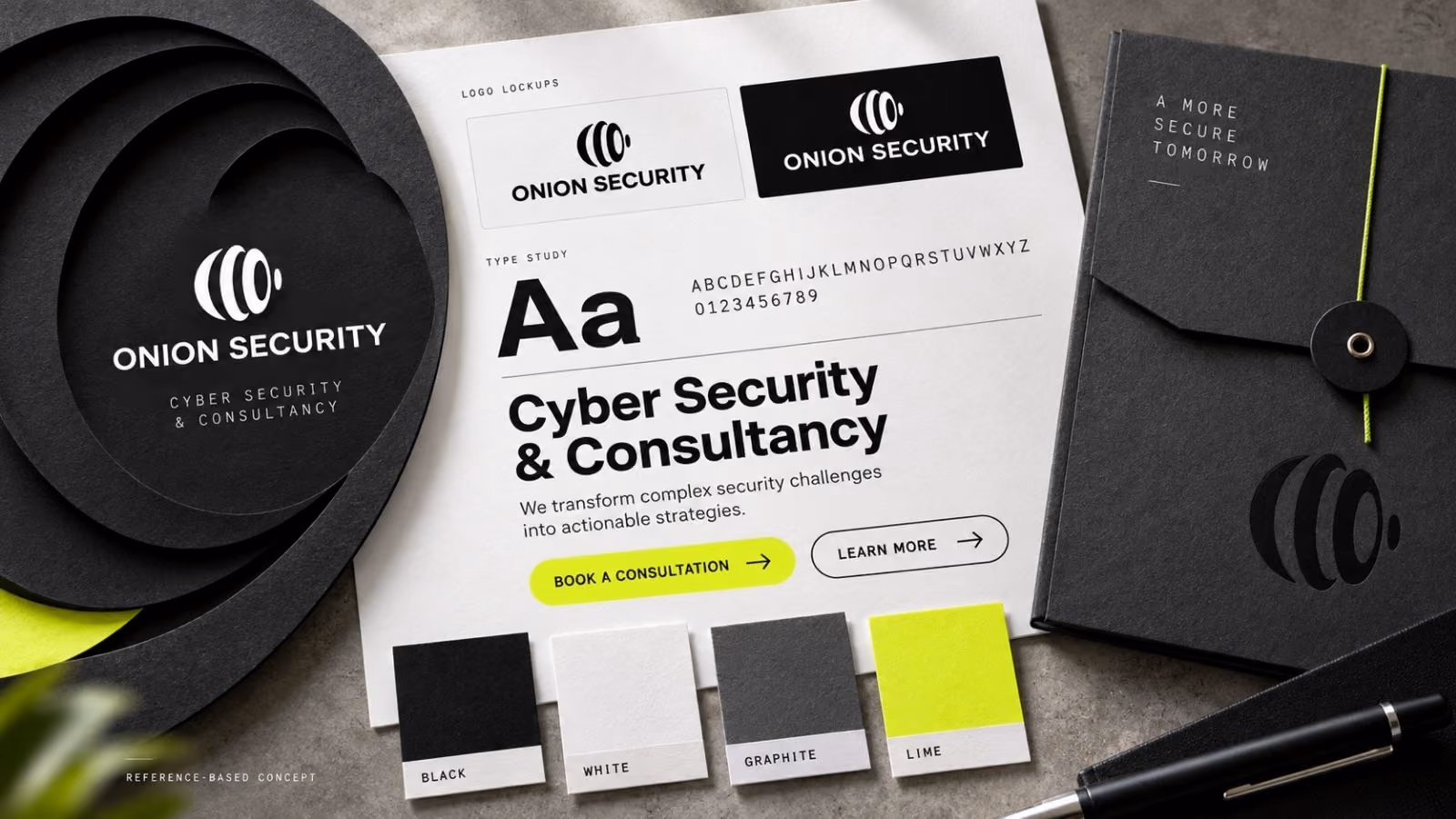 Onion Security website shown on desktop and mobile devices.
