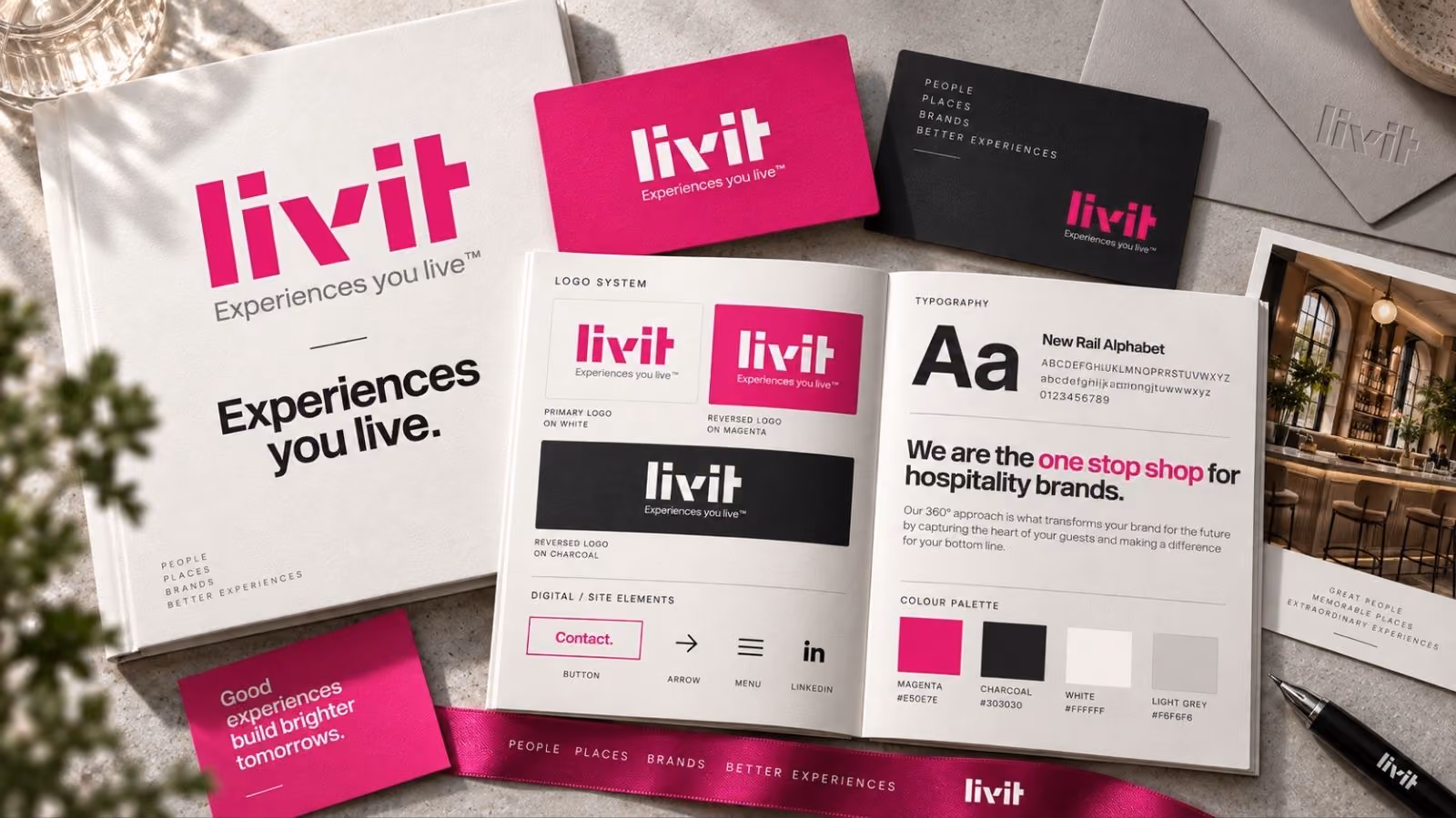 Livit.Design website shown on desktop and mobile devices.