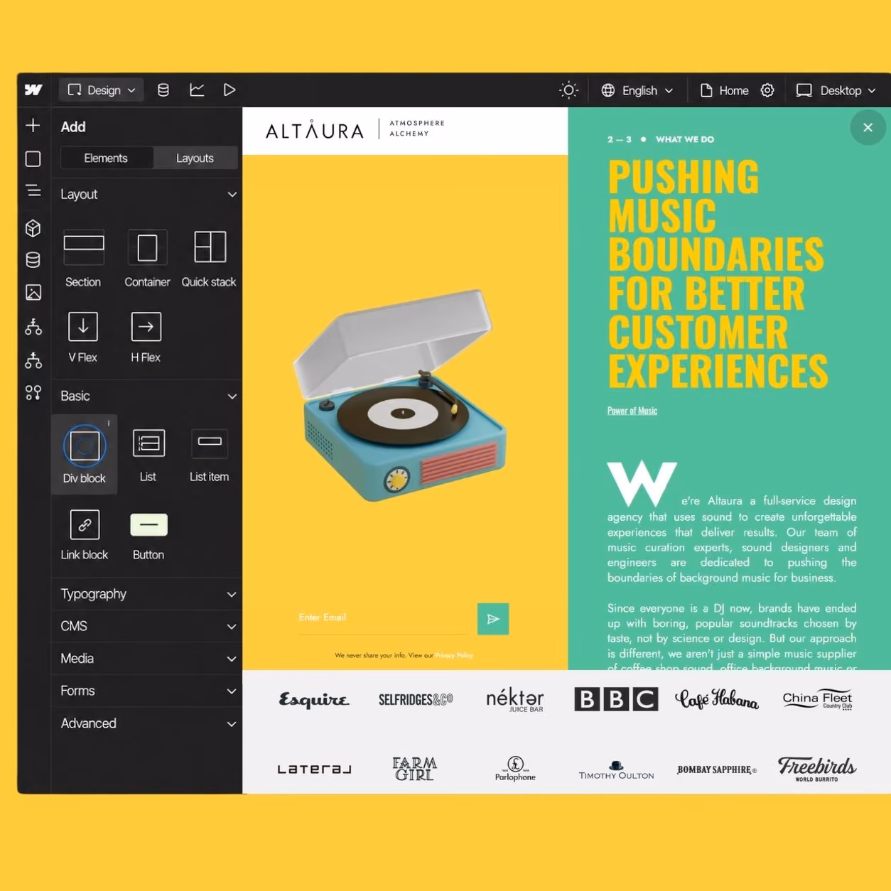Altaura website shown on desktop and mobile devices.