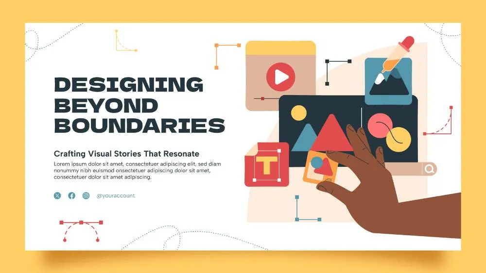 Example graphic with the heading Designing Beyond Boundaries