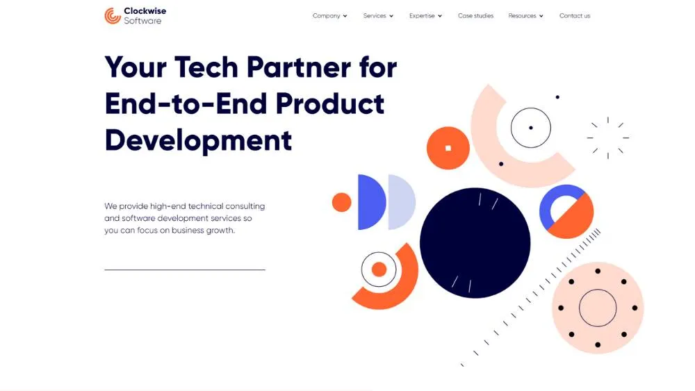 Archived Clockwise Software homepage