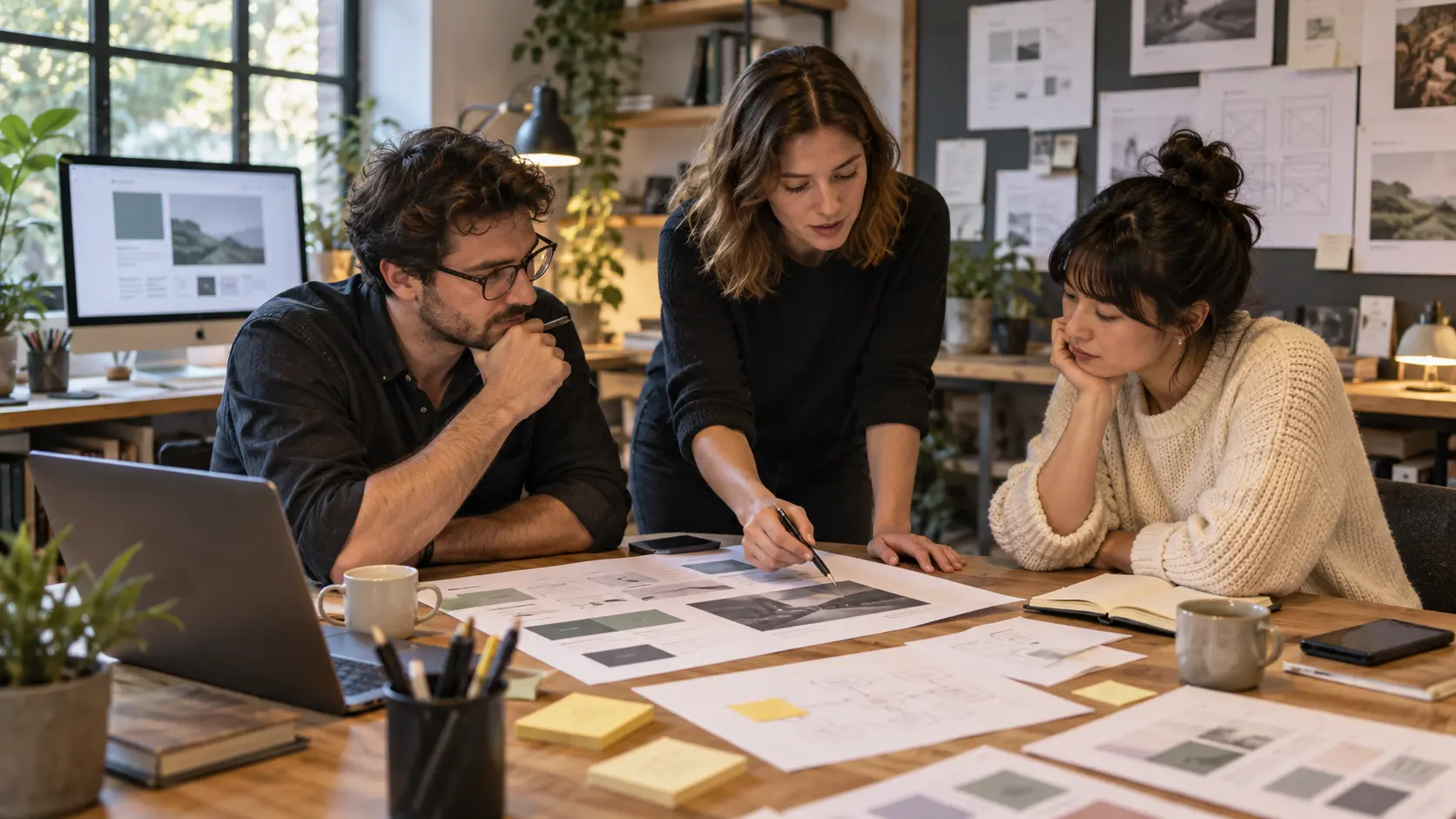 Recruiter reviewing a construction role page and application route
