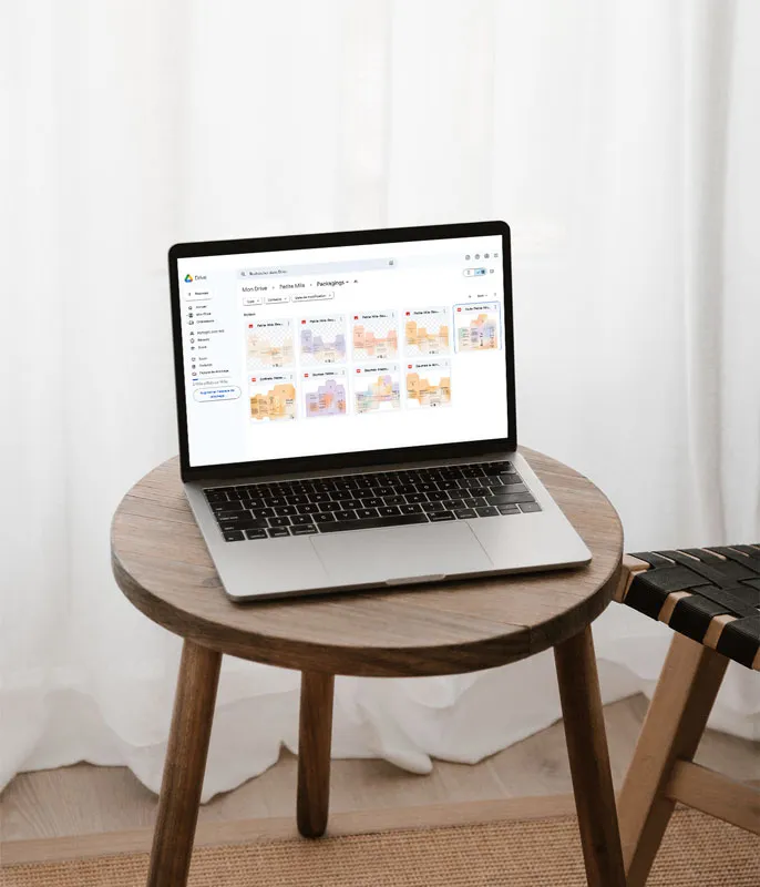 Livraison de vos fichiers packagings