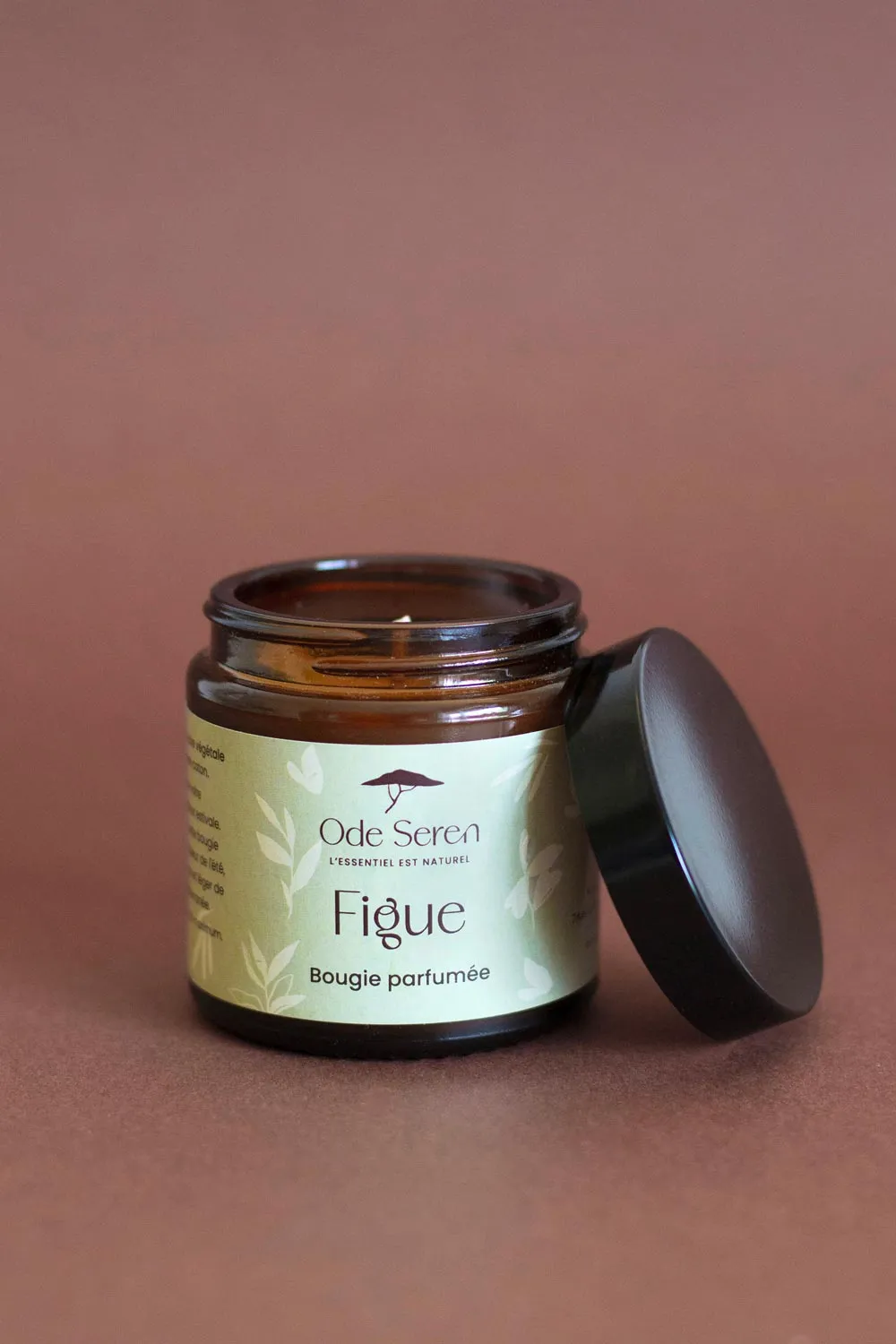 Packagings des savons, baumes et bougies pour la marque de cosmétiques naturels Ode Seren.
