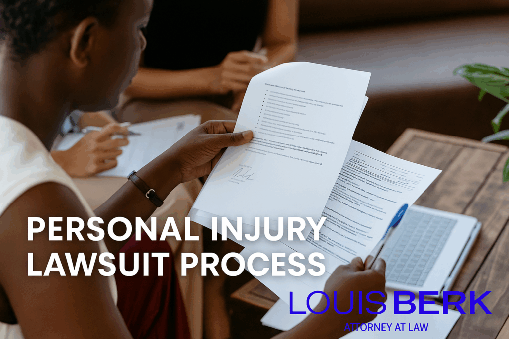 Personal injury lawsuit process