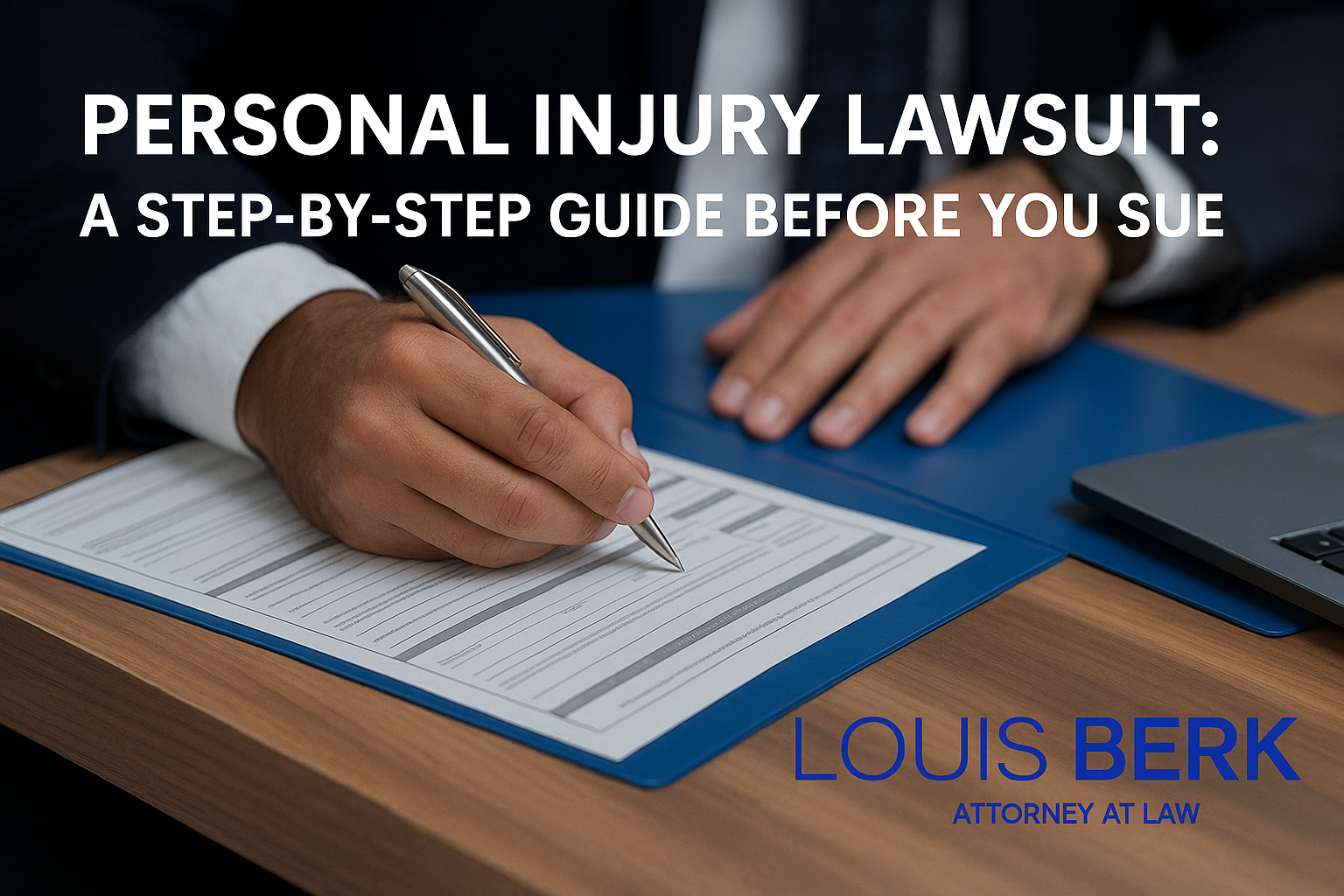 Personal Injury Lawsuit: A Step-by-Step Guide Before You Sue