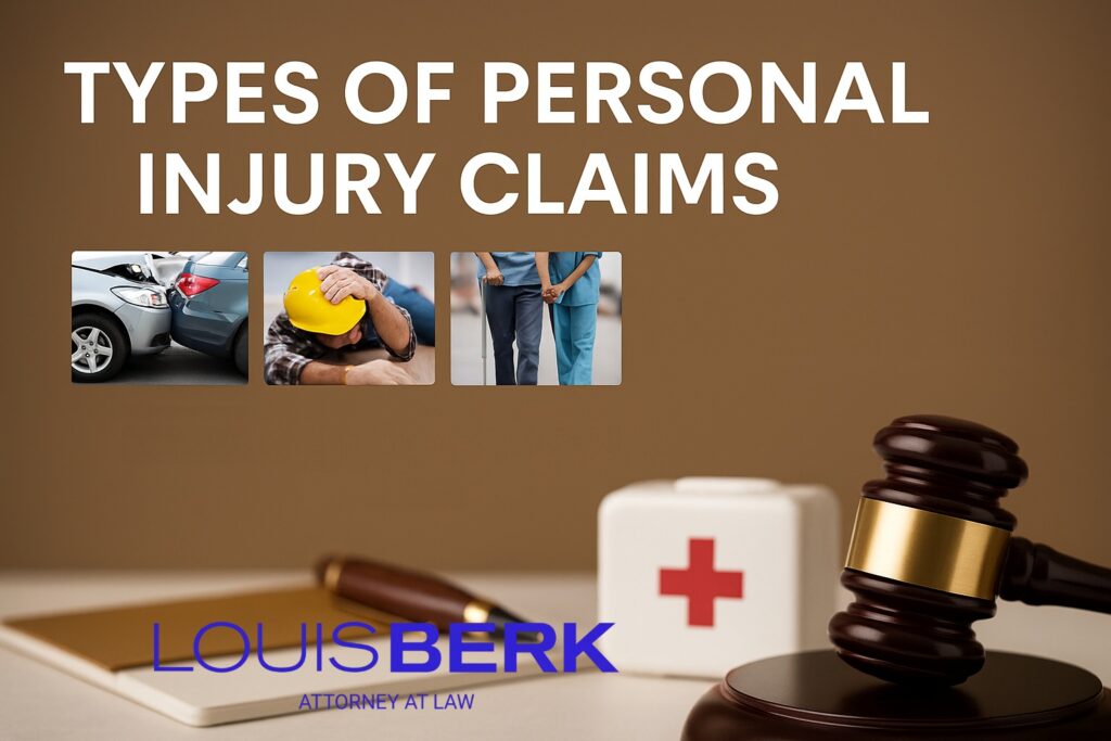 Types of Personal Injury Claims 