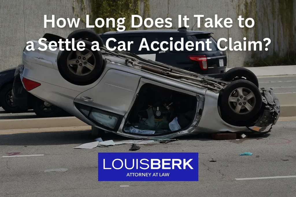 how long does it take for car accident settlement