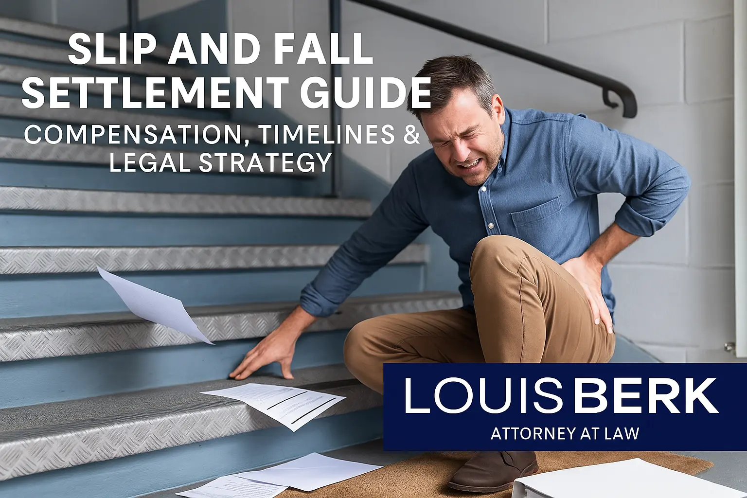 Slip and Fall Settlement Guide: Compensation, Timelines & Legal Strategy