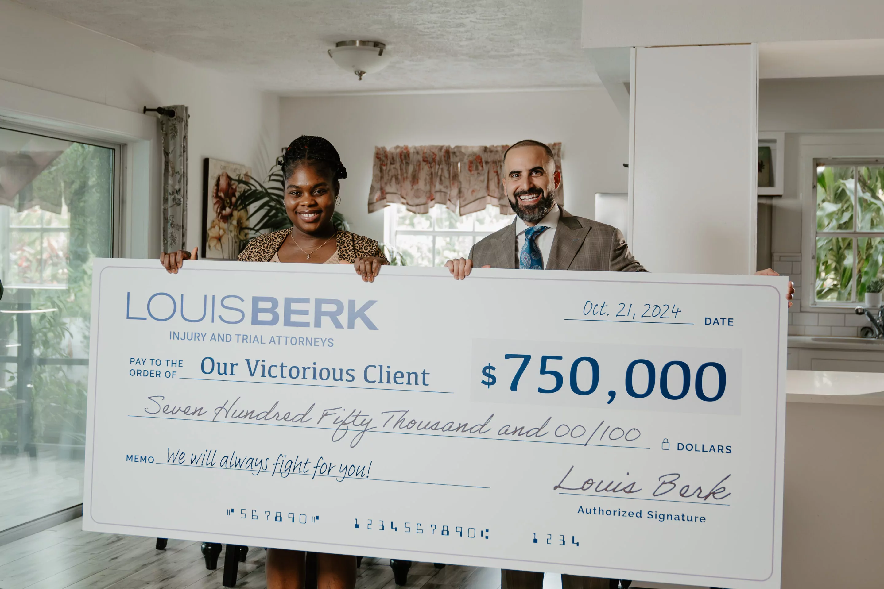 louis berk law settlement