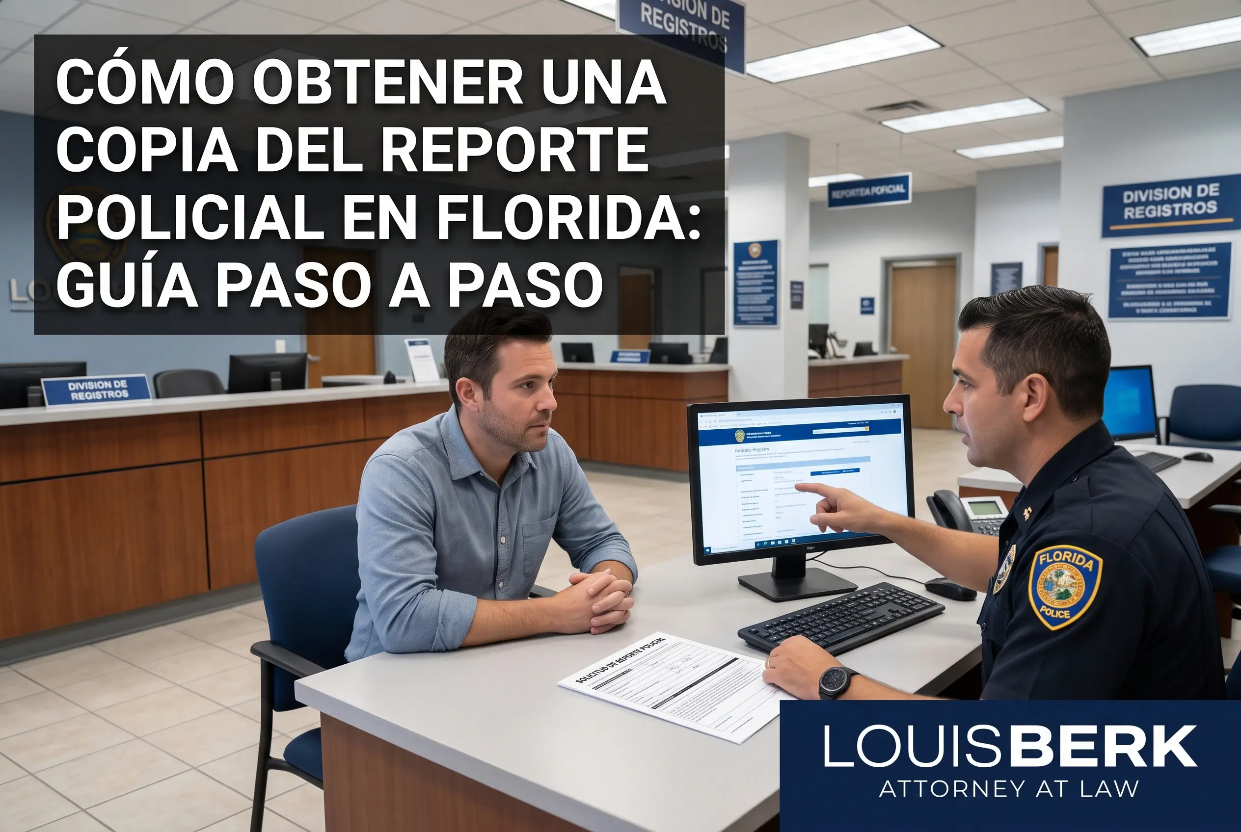Cómo Obtener una Copia del Reporte Policial en Florida: Guía Paso a Paso