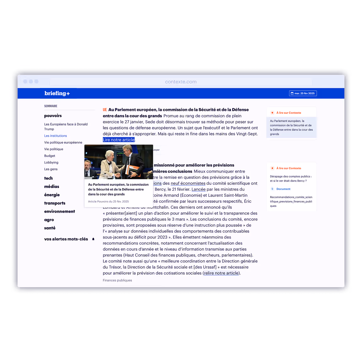 Mockup contexte
