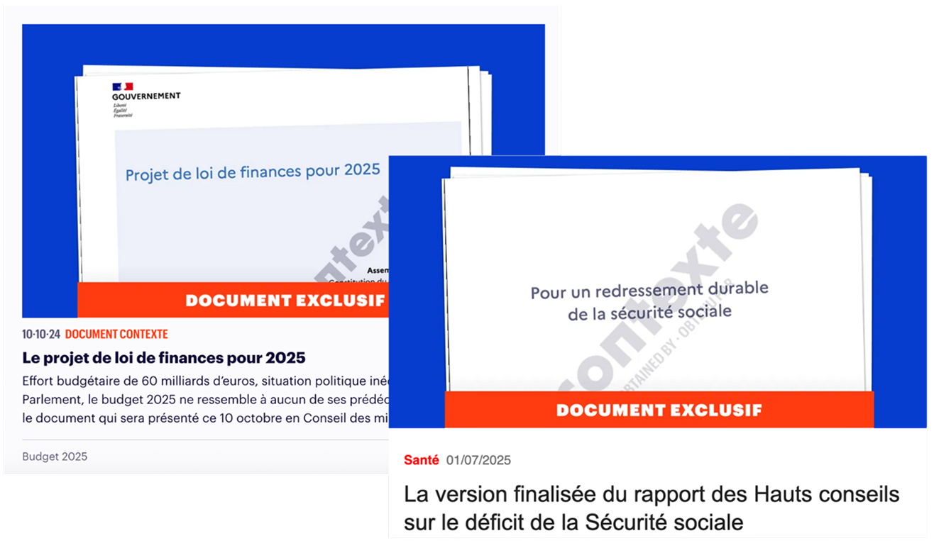 Image documents clés