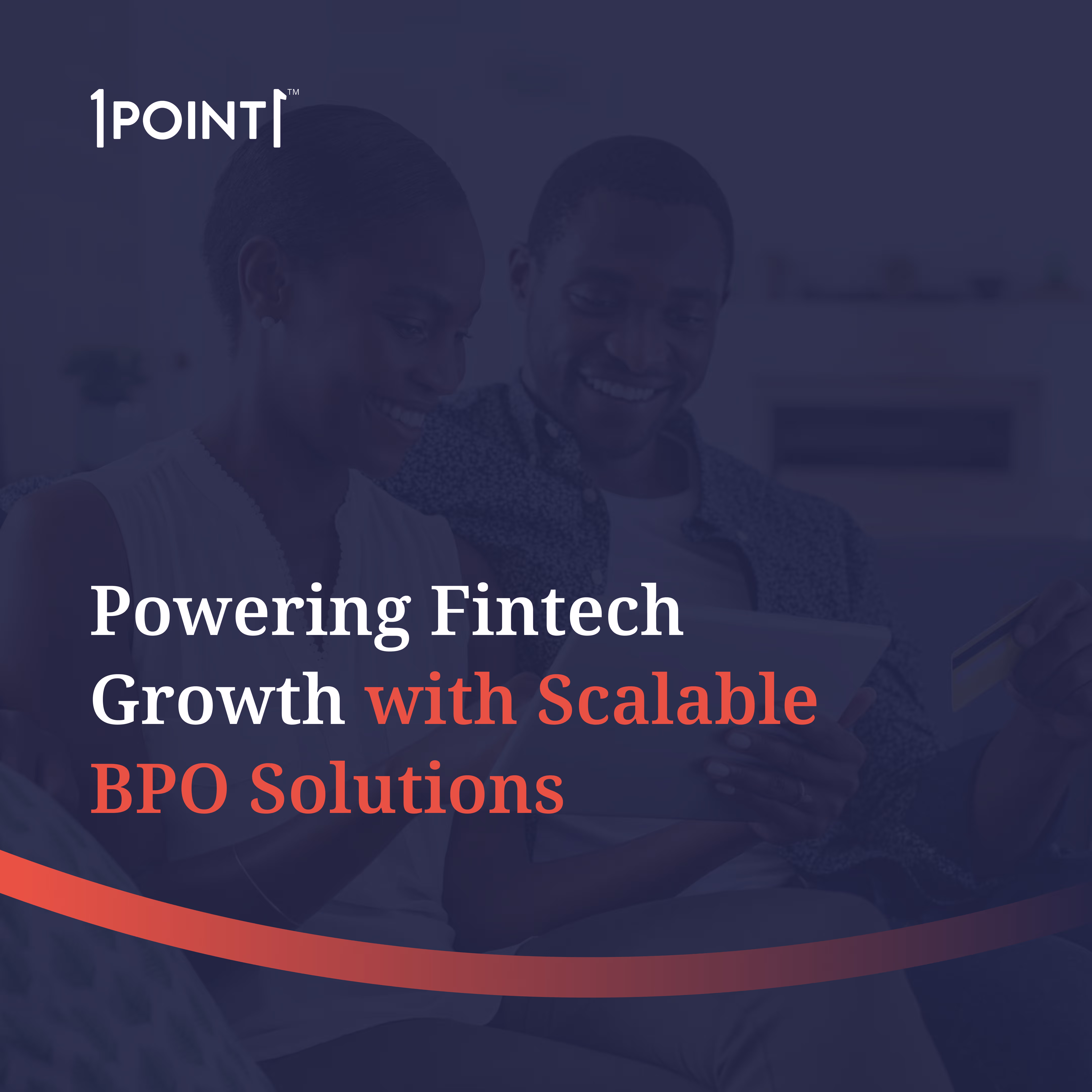 Financial services and fintech operations optimization graphic