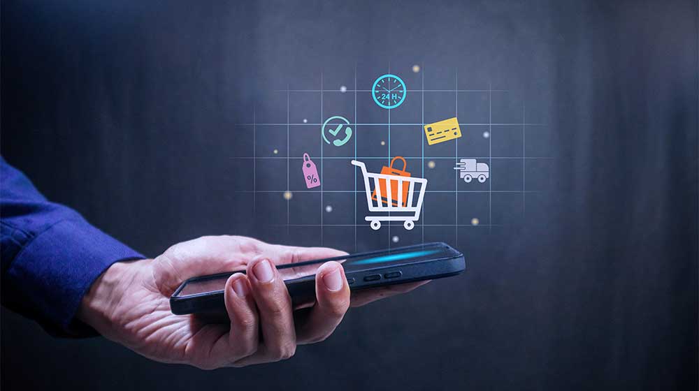 Visual of generative AI working as a digital personal shopper to boost online shopping