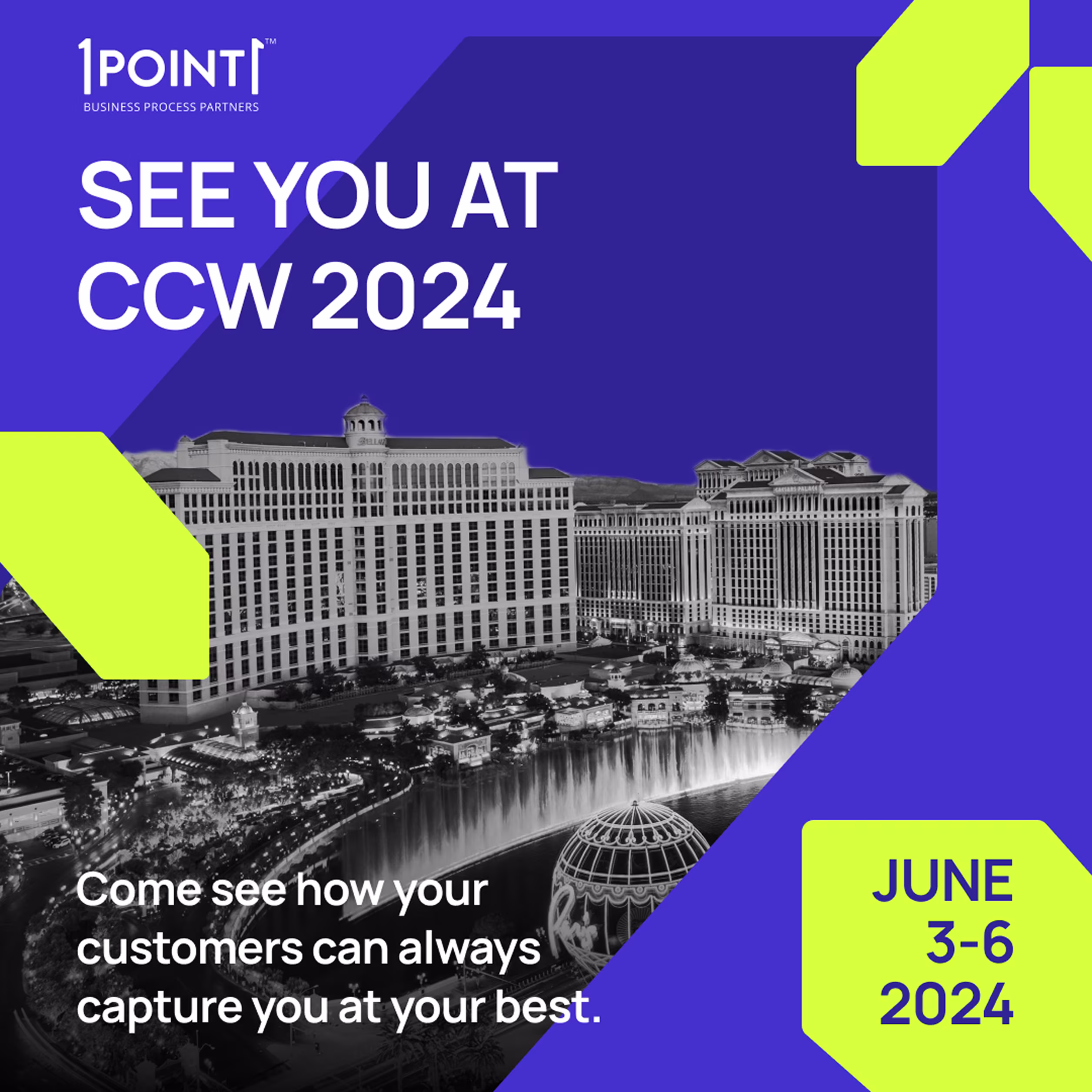 Section banner visual supporting customer experience content