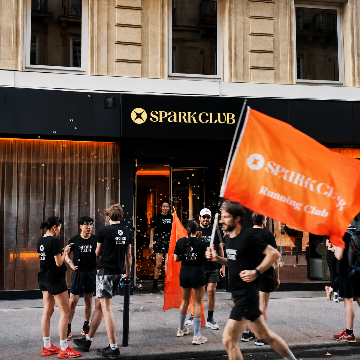 Intérieur d’un club