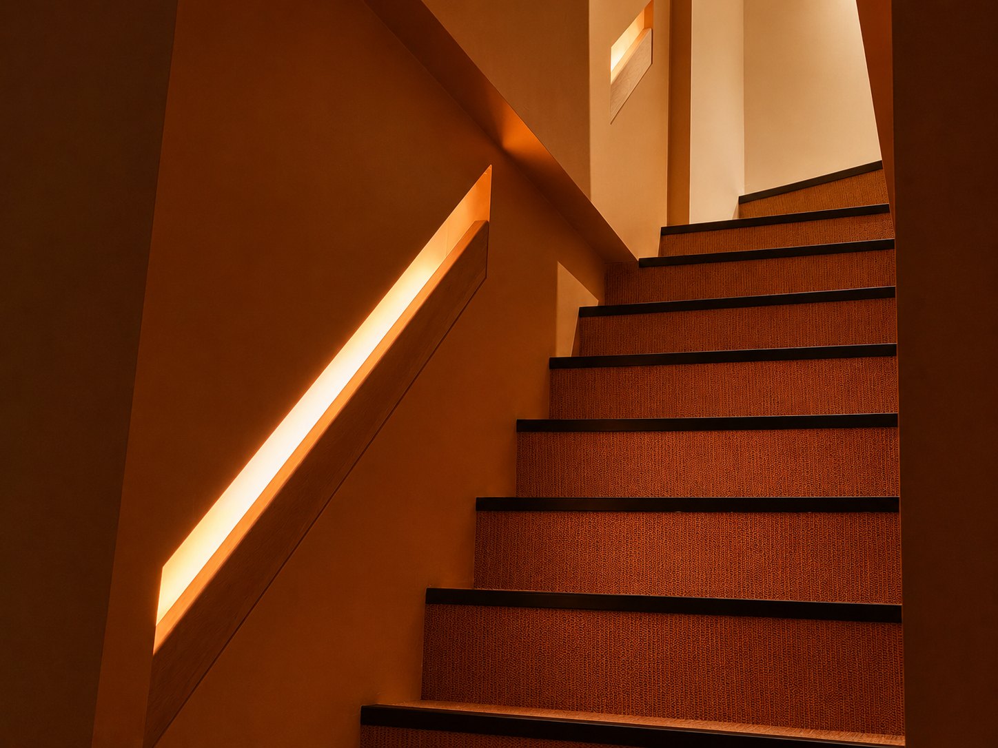 Staircase at Spark Club Sentier
