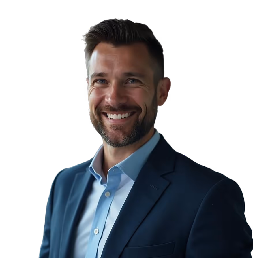 Man smiling
